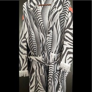 Animal Collection Double Sided Turkish Cotton Bathrobe, L/XL